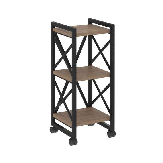 Лофт Стеллаж на колесных опорах-3 полки VR.L-MST.K-3.4  400*400*968