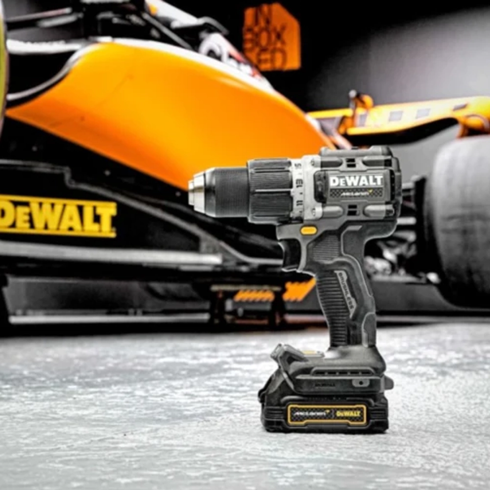 DeWalt McLaren Limited Edition DCD85ME2GT аккумуляторный шуруповерт (2 x 1.7 Ач, ЗУ) DCD85ME2GT-QW