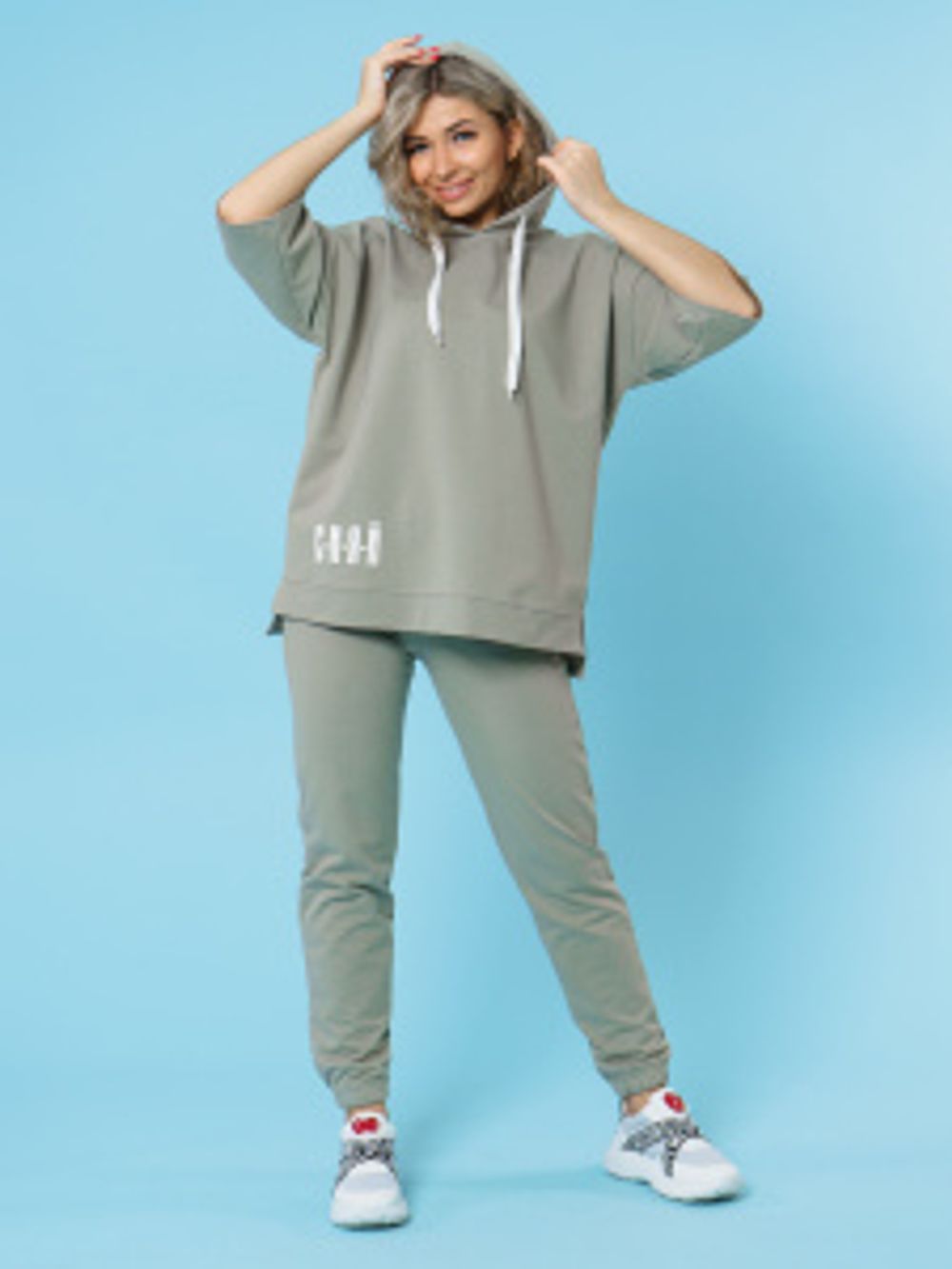 866 Костюм "Св.олива" SveTekst (Акция)