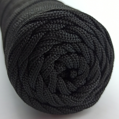 Полиэфирный шнур круглый 3 мм Черный