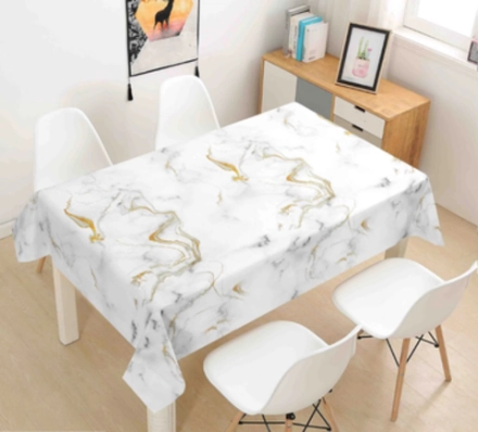 Клеенка Dekorelle Laura011 140см белый, ПВХ