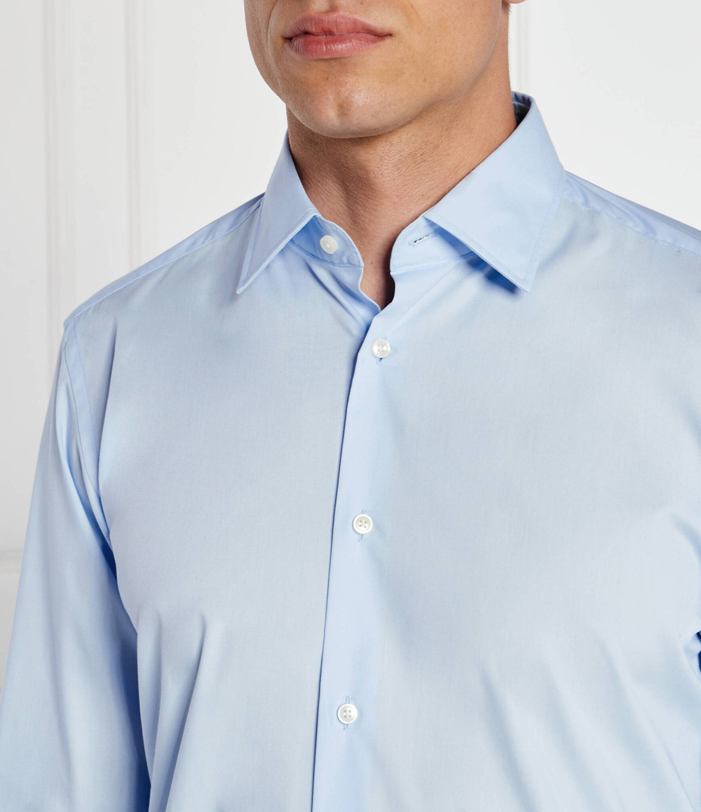 Рубашка H-JOE-kent- BOSS BLACK - голубой(50473265)