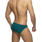 Мужские однотонные классические плавки (Размер: L) (Цвет: голубой)