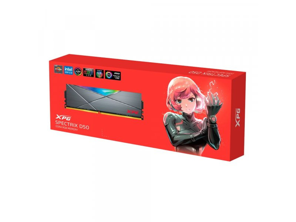 Оперативная память ADATA Spectrix AX4U360032G18I-ST50, DDR4 1х 32ГБ 3600 МГц, DIMM, RTL