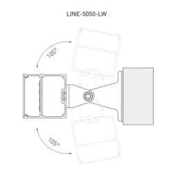Профиль SL-LINE-5050-LW-2000 WHITE (Arlight, Алюминий) 038450