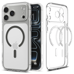 Чехол Spigen Ultra Hybrid Magsafe для iPhone 17 Pro Max прозрачный/графит