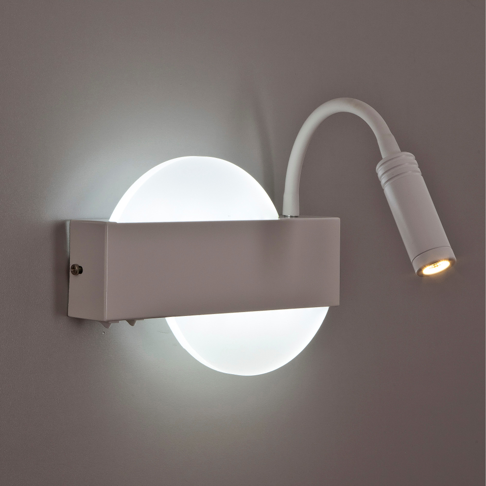 Настенный светодиодный светильник LED4U L8108-2 WH