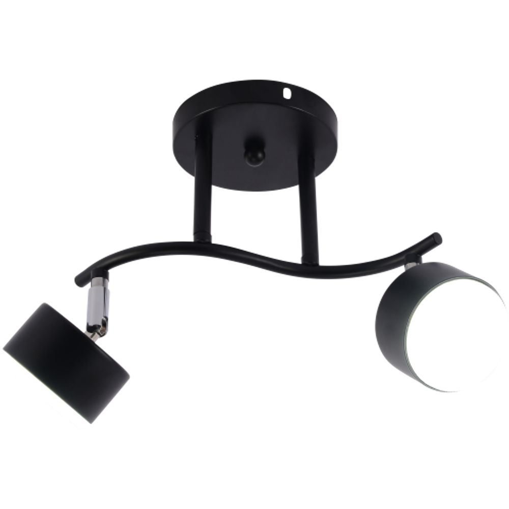 Светильник настенно-потолочный спот Rivoli Vanessa 7074-702 2хGX53 15 Вт поворотный | Rivoli