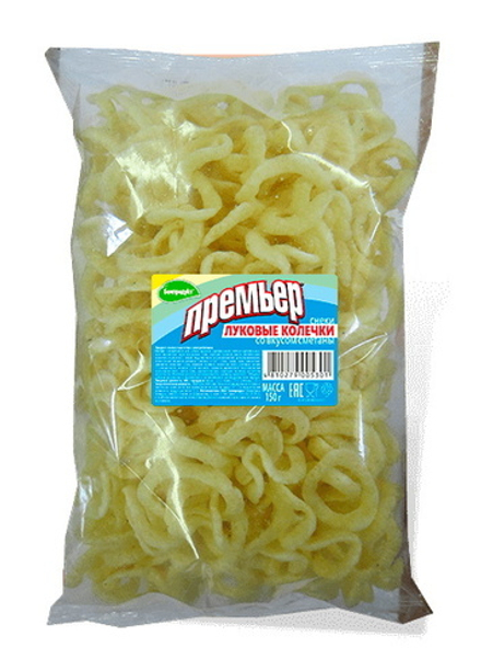 Луковые колечки "Премьер" 150г. Сметана Белпродукт