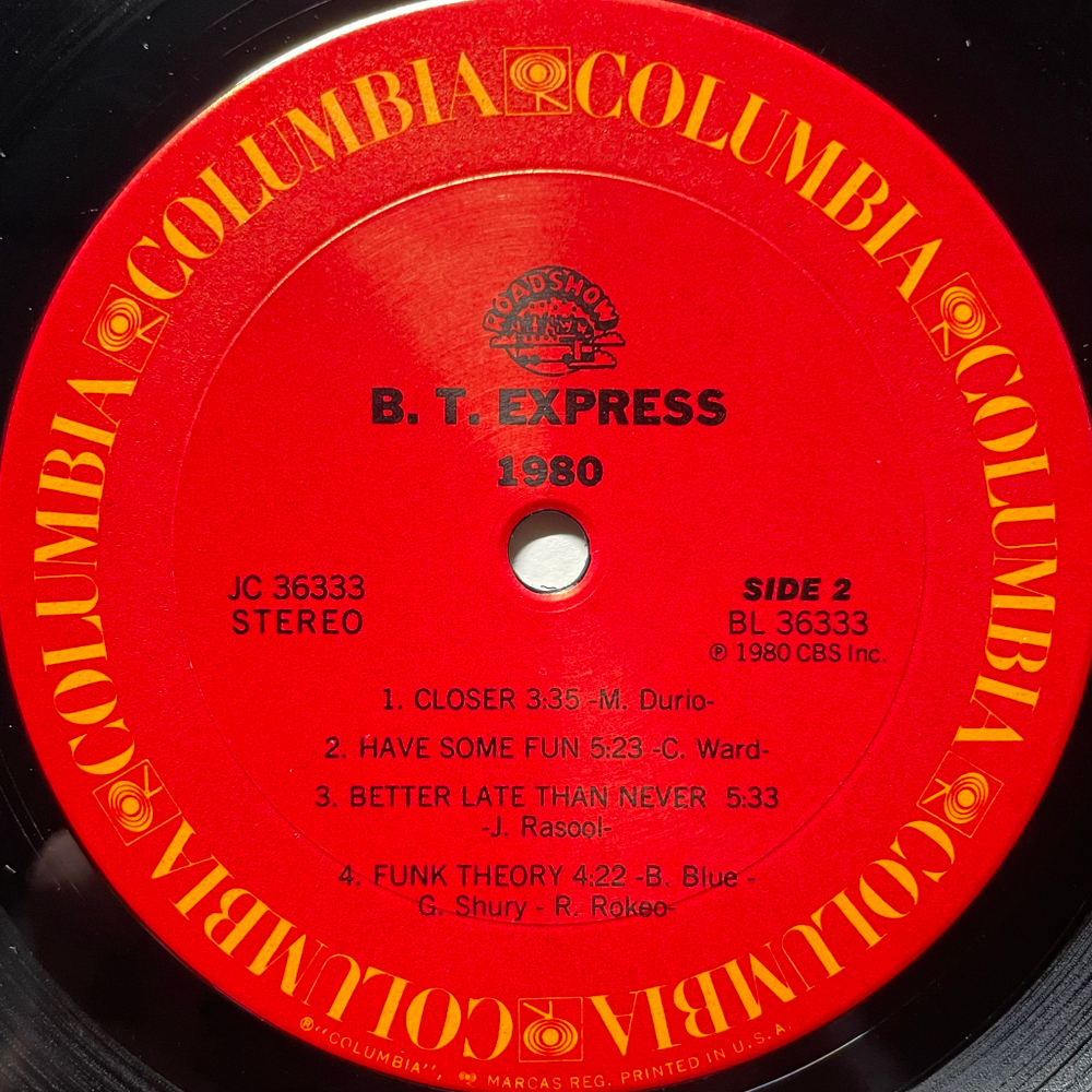 B.T. Express ‎– 1980 (США 1980г.)