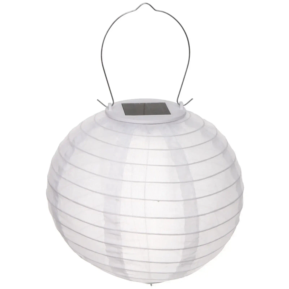 Светильник дачный на солн. батарее «Фонарик» 20 см, 1 LED, с подвесом, Белый