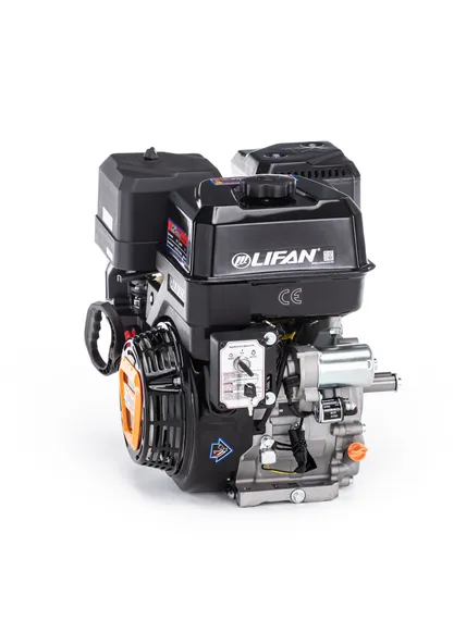 Двигатель бензиновый "LIFAN" KP460E 18A (20 л.с., эл. старт., катушка 18 А)