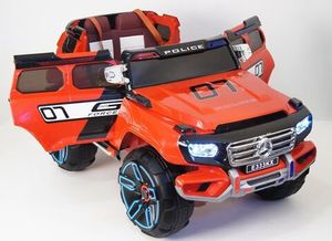 Детский электромобиль River Toys MERC E333KX красный фото №10