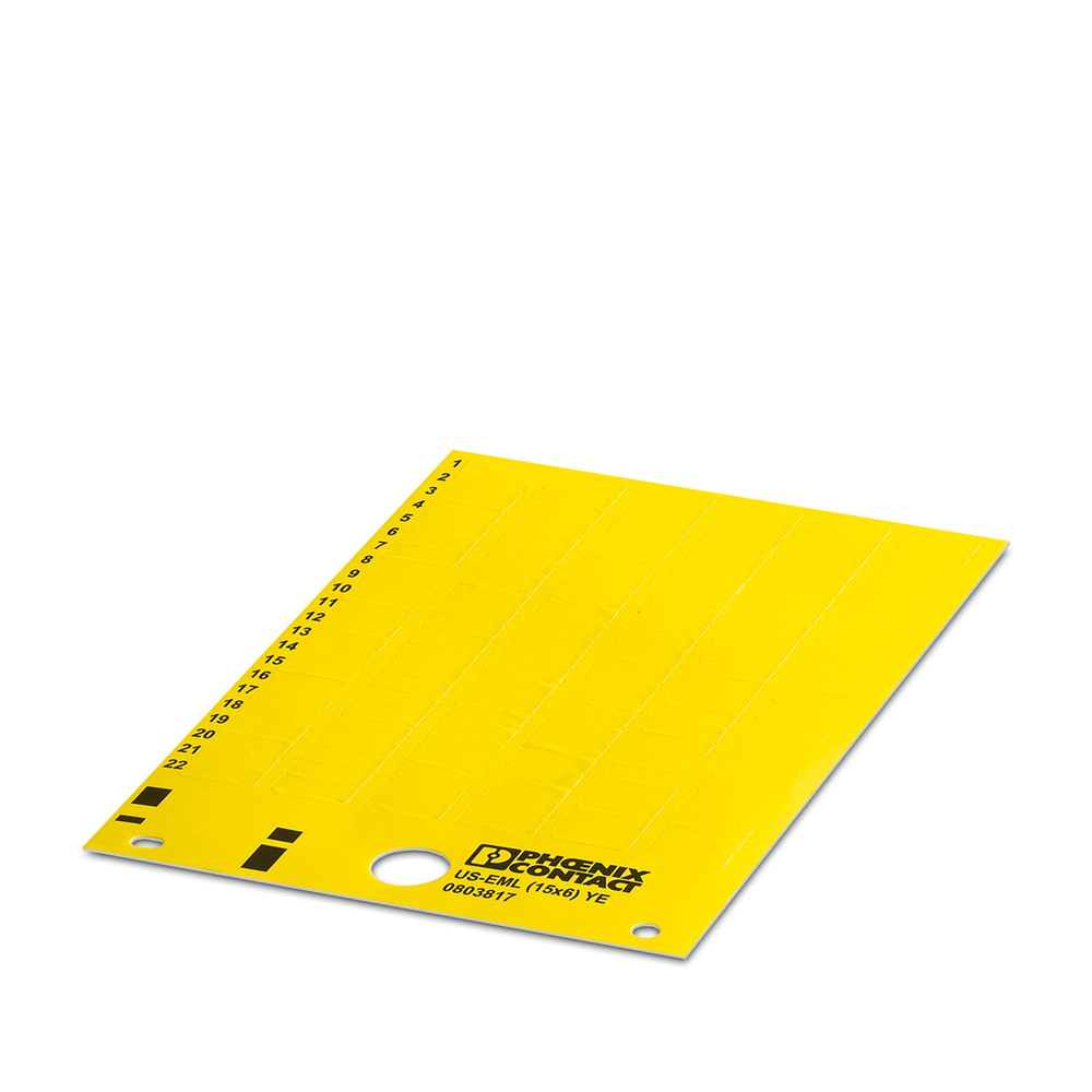 0803817 - US-EML (15X6) YE - Этикетка