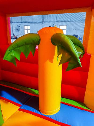 Коммерческий надувной батут «Страна Сафария 2» 8*6*6 м