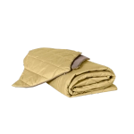 Покрывало + 2 наволочки BuyColor Шоколад/Горчица