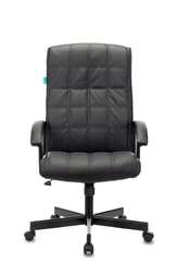 Кресло руководителя Бюрократ CH-823AXSN черный эко.кожа крестов. металл черный