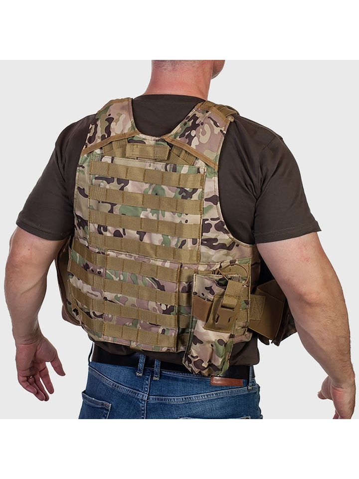 Жилет разгрузочный CIRAS армейский (мультикам)