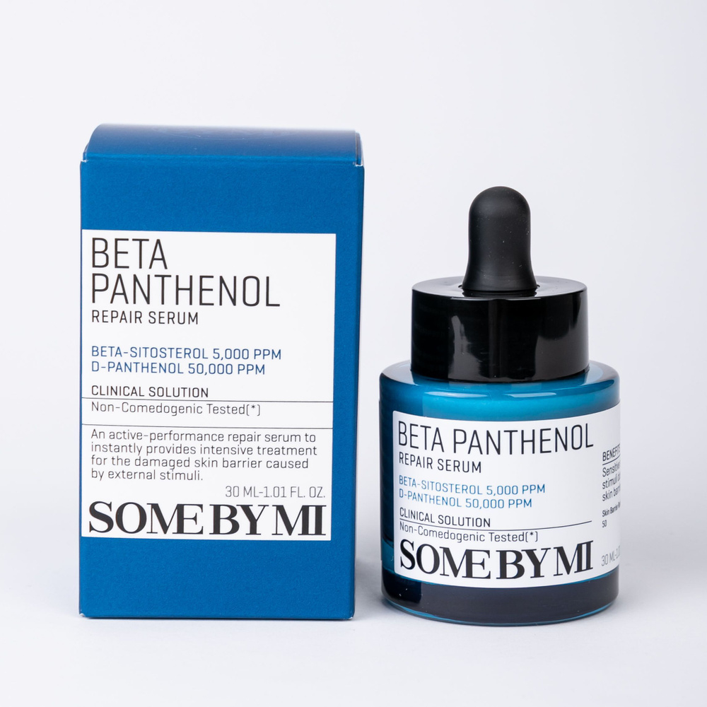Восстанавливающая сыворотка с бета-пантенолом и пробиотиками Some By Mi Beta Panthenol Repair Serum, 30мл