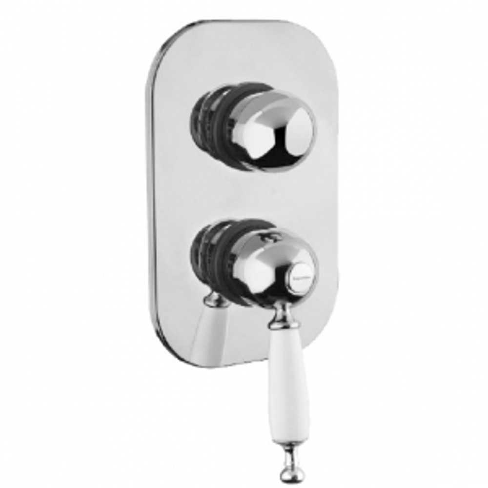 Смеситель встроенный с переключателем 3-х позиционный Migliore Oxford ML.OXF-6331  хром