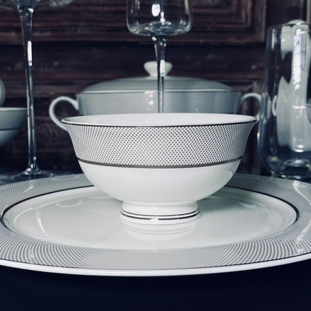 Lenardi 145-532 Набор из 6 салатников 11,5см СЕРЕБРЯНАЯ СИМФОНИЯ в под.уп.(х16)Костяной фарфор