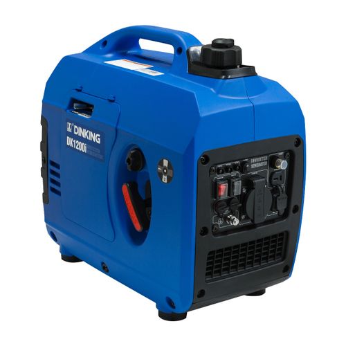 Генератор бензиновый инверторный Dinking DK1200i - [1 кВт / 220V] руч. старт