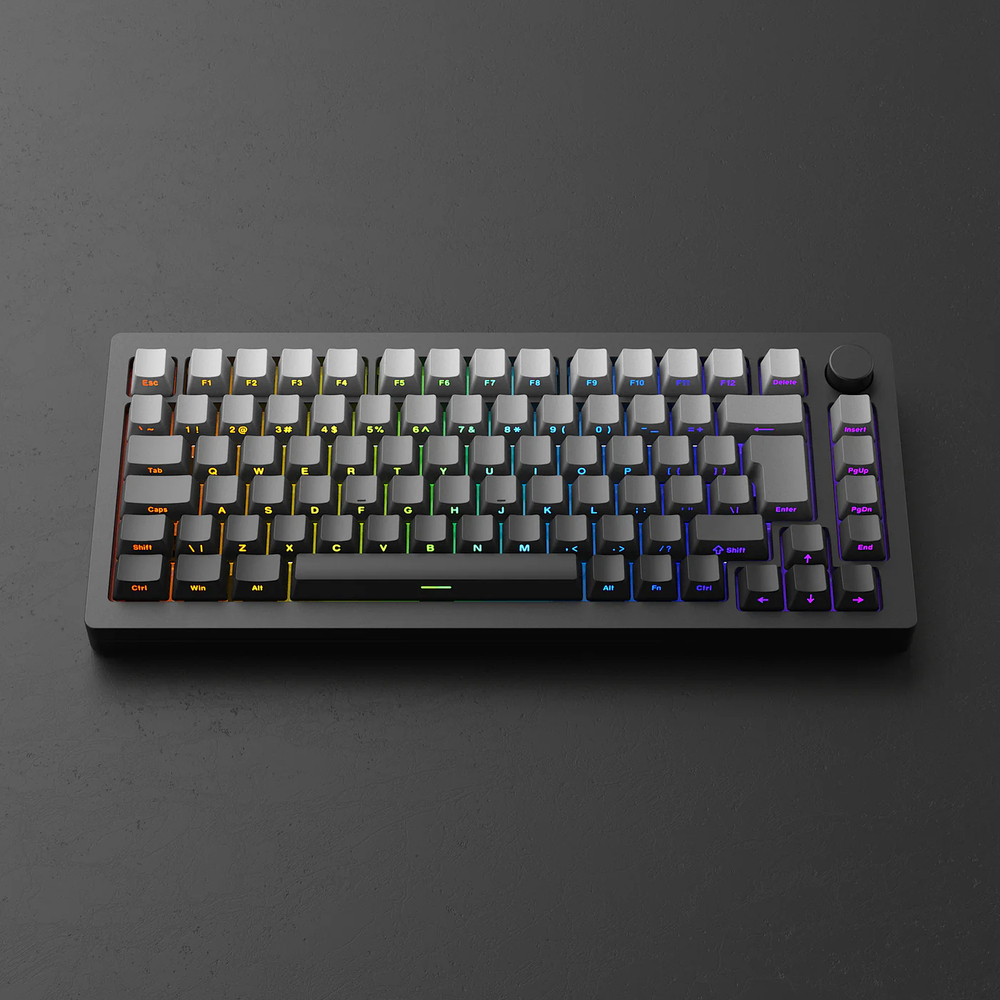 Monsgeek M1W-SP, Silver, 3 modes, Switch V3 Pro Piano