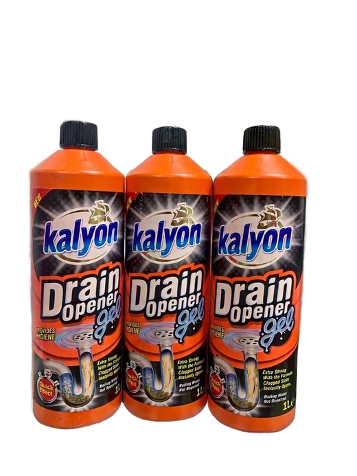 Kalyon Drain Opener Gel от засоров 1000 мл. Турция