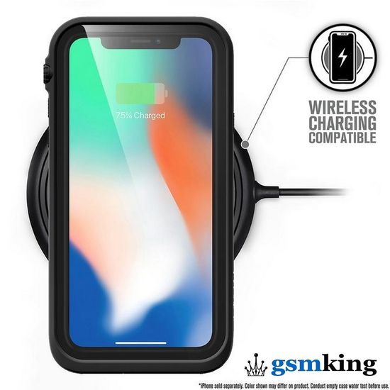 Catalyst Total Protection Waterproof Case for iPhone XS Max Stealth Black (Чёрный)