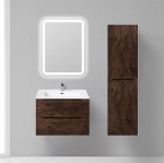 Тумба с раковиной Belbagno ETNA 71 RW темное дерево