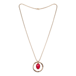 Колье Fiore Luna RED QUARTZ LN5139 R/G