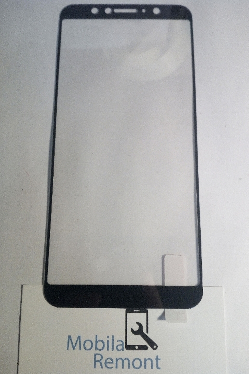 Защитное стекло "С рамкой" для Asus ZB602KL (ZenFone Max Pro M1) Черное