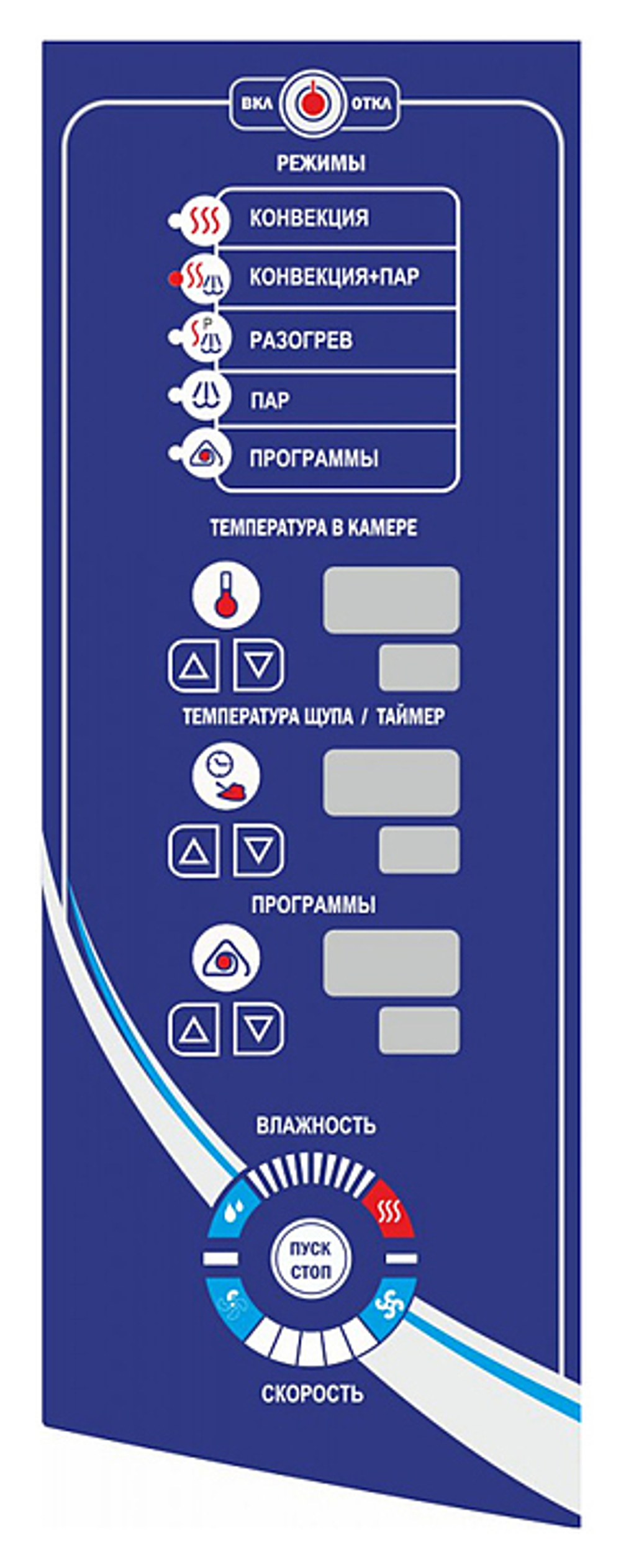 Пароконвектомат Abat ПКА 10-1/1ПМ2-01