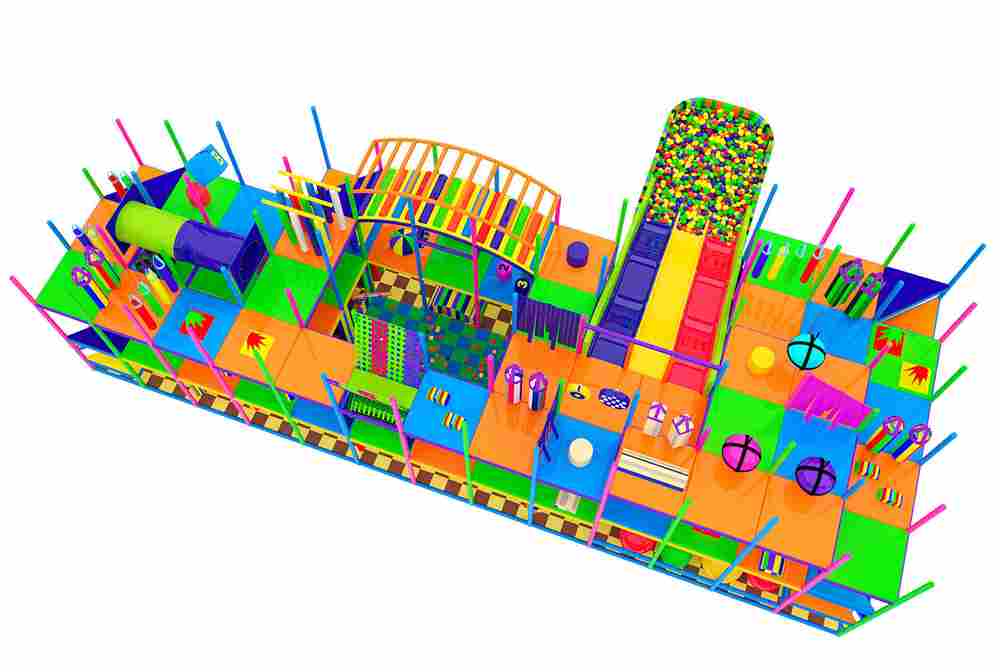 Детский игровой лабиринт «Мир Геометрических Загадок»