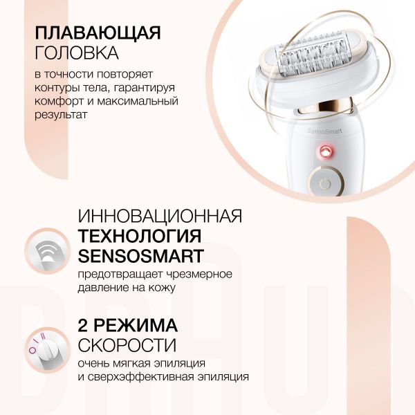 Эпилятор Braun SES 9-004 + Электробритва Venus