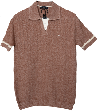 Футболка Поло из хлопка и льна MeleCL (Турция). Р-ры 46-52