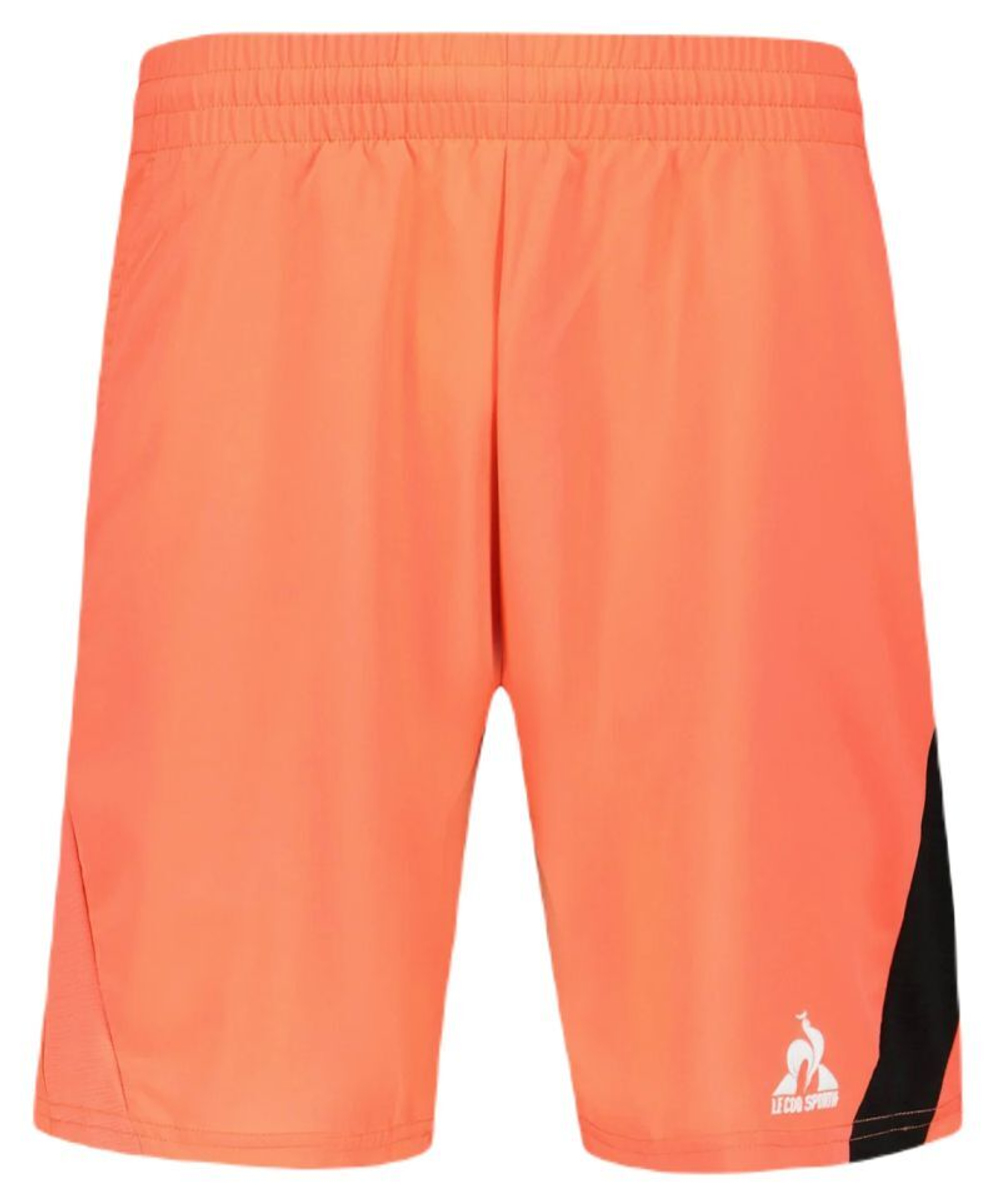 Теннисные шорты Le Coq Sportif Training SP Short N°1 M - orange perf/black