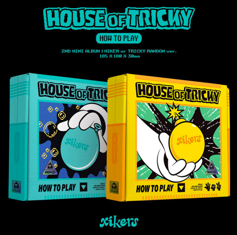xikers - 2ND MINI ALBUM HOUSE OF TRICKY : HOW TO PLAY