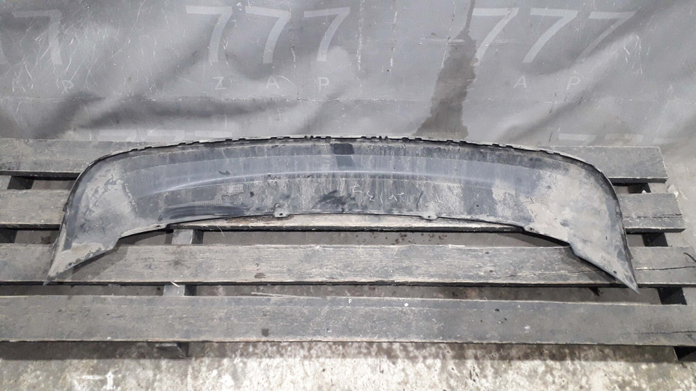 Юбка заднего бампера Skoda Rapid 1 12-17 Б/У Оригинал 5JH807521