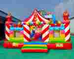 Коммерческий надувной батут «Парк развлечений 5» 12*6*7 м