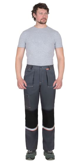 Брюки "Сириус-Родос" (т.серый/черный)