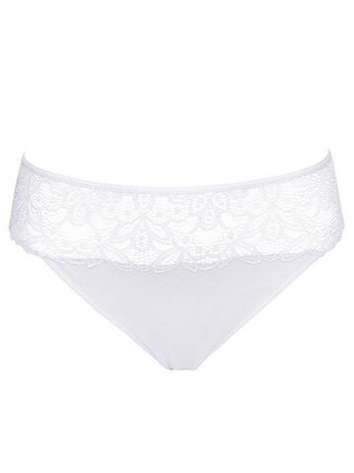 Высокие хлопковые трусики-слипы Belle Cotton (Размер: M) (Цвет: белый)