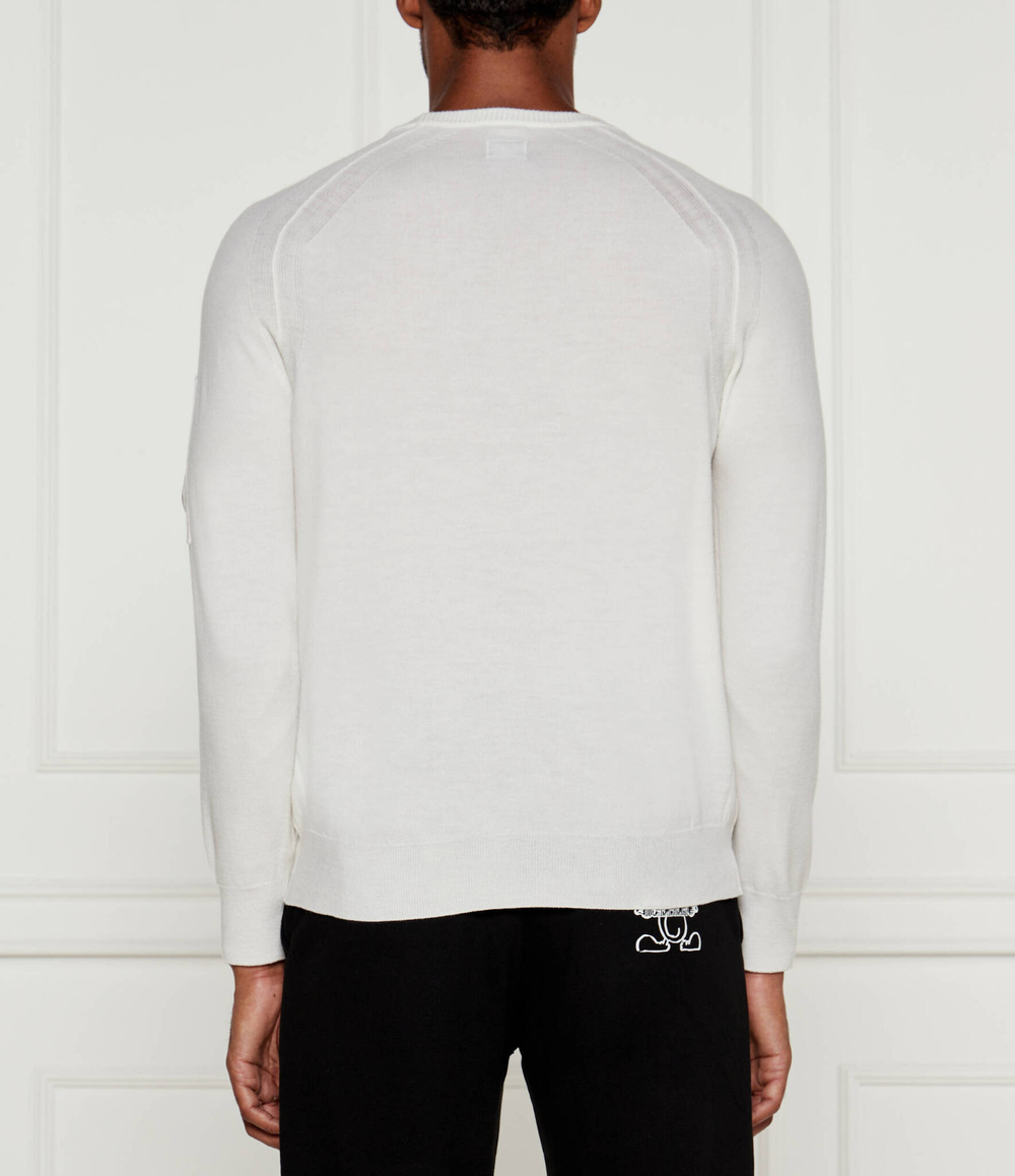 Хлопковый свитер C.P. Company - экрю(17CMKN049A005528A)