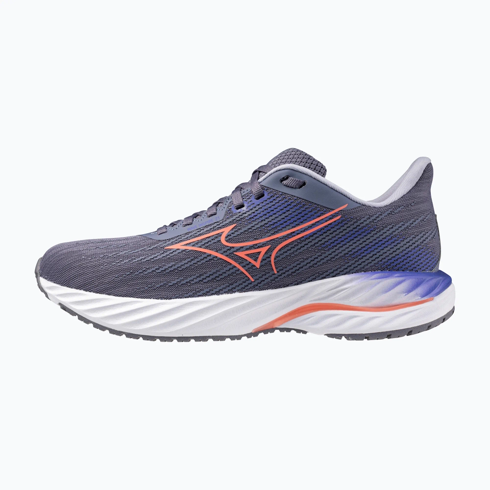 Женские Кроссовки для бега Mizuno Wave Inspire 21 blue granite/striking coral/irisbloom