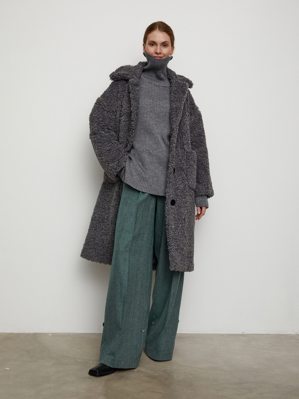 Пальто Alpaca Grey