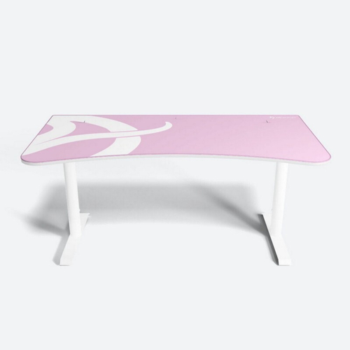 Стол для компьютера Arozzi Arena Gaming Desk - White-Pink (ARENA-WHITE-PINK)