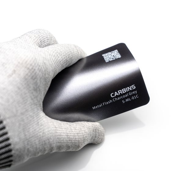 Веер образцов виниловой цветной пленки Carbins