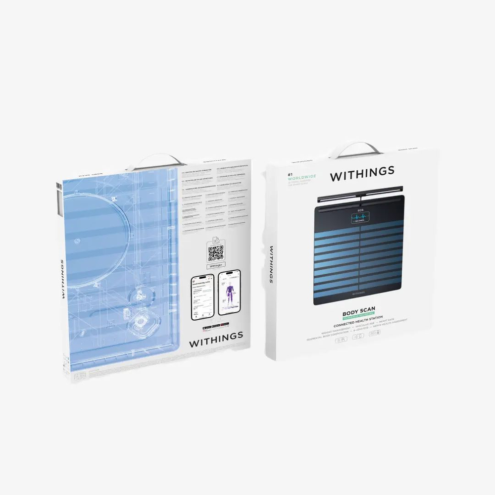 Умные весы Withings Body Scan темный