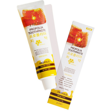 Зубная паста с экстрактом прополиса Juno J Medi Propolis Toothpaste, 120г
