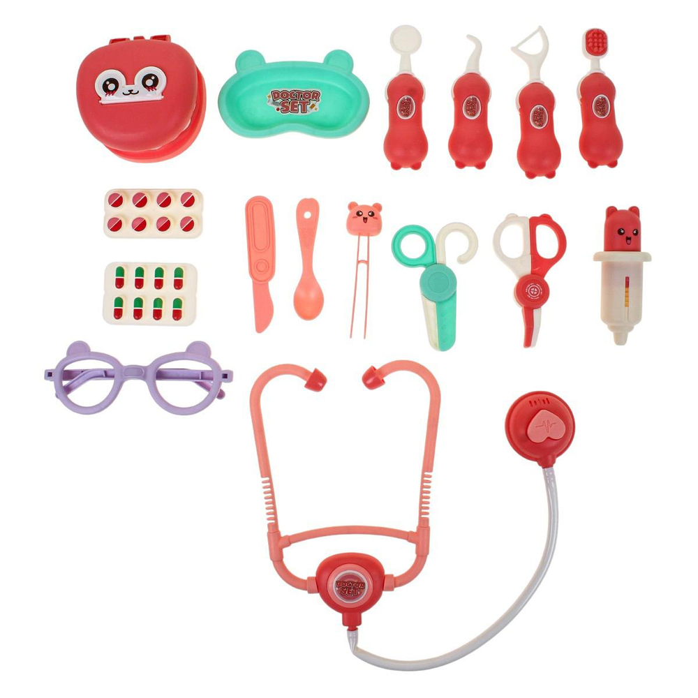 Набор доктора, 17 предметов, пакет 577-9